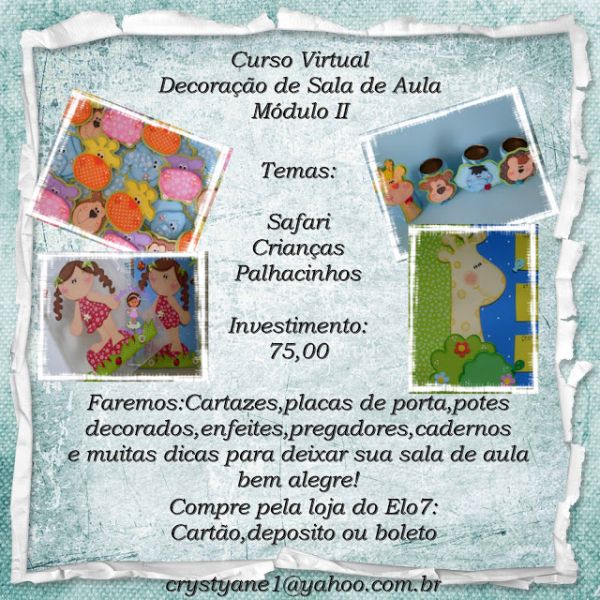 Curso Virtual Decoração de Sala de aula
